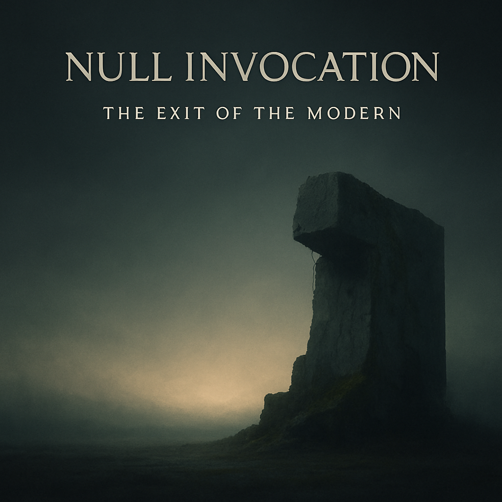 The Exit of the Modern