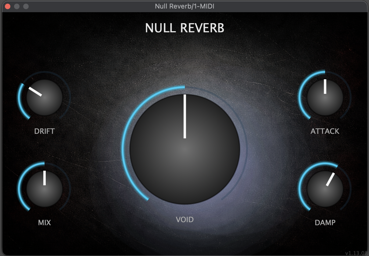 Null Invocation Reverb Plugin Interface